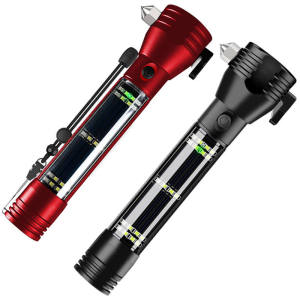 High Power Atliprime Car Emergency Aluminum Rescue Escape Hand Torch Light Strong Long Range LED Flashlight