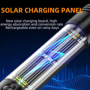 High Power Atliprime Car Emergency Aluminum Rescue Escape Hand Torch Light Strong Long Range LED Flashlight