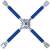AtliFix 14" 16" 20" Universal Anti-Slip Cross Wrench lug wrench cross rim wrench