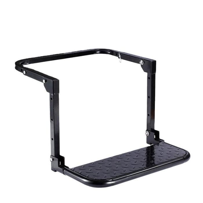 RR4210 Truck SUV Tire Step 4 length adjustable for SUV foldable Tyre Wheel Step Rack