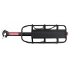 Black Alloy Bike Bicycle Seat Post Frame Holder Rear Cargo Rack