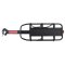 Black Alloy Bike Bicycle Seat Post Frame Holder Rear Cargo Rack