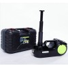 AtliFix 5T 12v DC portable electric jack easy carry 3 in 1 electric jack air pump led light car repair tools