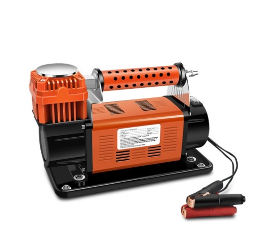 AtliFix ATCT-1040 Car Air Compressor 12V Auto Compass Tire Inflator with LED Light Heavy Duty Auto tire pump car tyre inflator