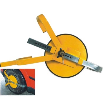 ATLI TL2004 Wheel Lock Clamp Adjustable Tire Boot Lock Anti-Theft Lock Clamp Boot Tire Claw for Parking Car Truck RV Boat Trailer
