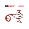 ATLI ATBC-6026 Jumper Cables, Heavy Duty Booster Cables 0 Gauge 25Feet (0AWG x 25Ft) with Goggles Gloves Cleaning Brush in Carry Bag