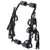 ATLI Portable Car Back Rear-Mounted Bicycle Carrier Hanging Bike Carrier Rack