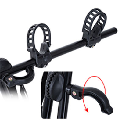 ATLI Portable Car Back Rear-Mounted Bicycle Carrier Hanging Bike Carrier Rack