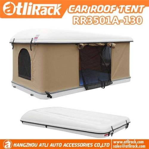 RR3501B-125 Hard Shell Car Roof Top Tent Camping Roof Tent For Outdoor