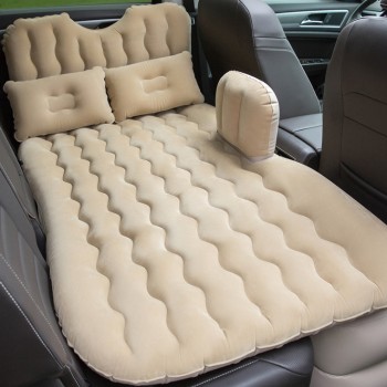 Car Inflatable Air Mattress Back Seat Pump Portable Travel,Camping,Vacation,Sleeping Blow-Up Bed Pad fits SUV,Truck,Minivan
