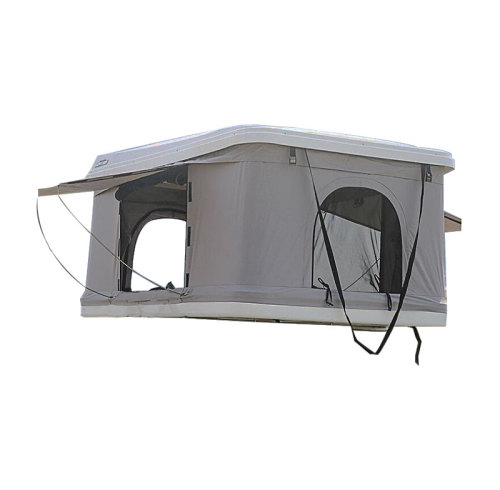 Hard Shell Car Roof Tent Roof Top Tent Camper, Car 4x4 Roof Top Tent, Water Proof Anti-UV PU Coated Rooftop Tent Anne