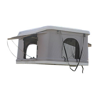 Hard Shell Car Roof Tent Roof Top Tent Camper, Car 4x4 Roof Top Tent, Water Proof Anti-UV PU Coated Rooftop Tent Anne