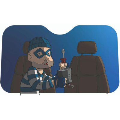 Windshield Sun Shade - Universal Fit Folding Sunshade Shields Protects Interior Cars Trucks SUV Seats Customized Design