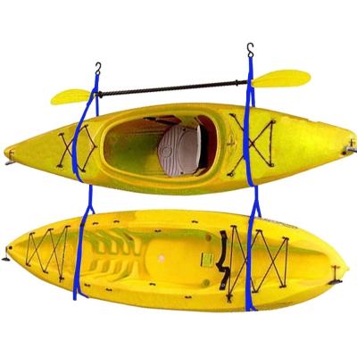 Atliprime Indoor Kayak Storage Kayak Straps Storage System-Hang Two pack