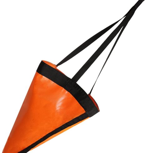 ATLI RR5805 Trolling Sea Drift Sock,High Visibility Orange Anchor Drogue Drifting Brake for Boats/Kayaks