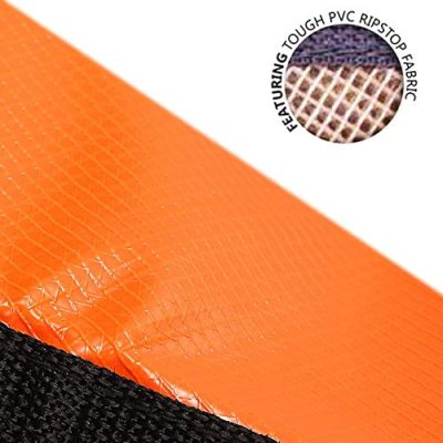 ATLI RR5805 Trolling Sea Drift Sock,High Visibility Orange Anchor Drogue Drifting Brake for Boats/Kayaks