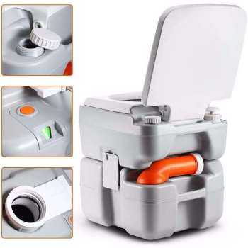 ATLI Portable Toilet Outdoor Portable Toilet with Carry Bag for Sale