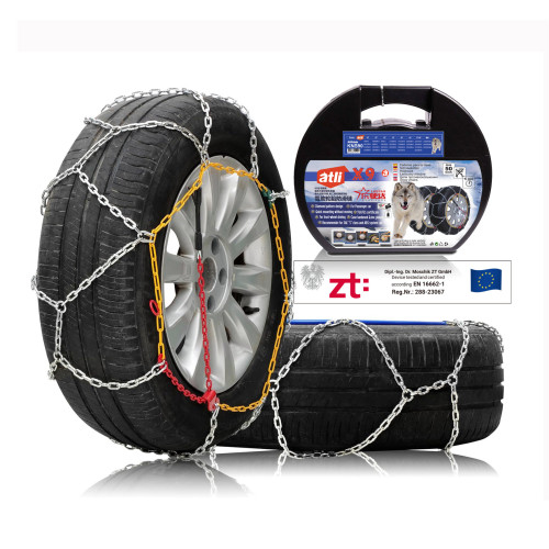 KNS9mm Snow chains for Passenger car with EN16662-1 certificate