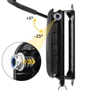 RR5643G Carbon Steel Universal Wall Mount Bike Rack  Fashion Indoor Bicycle Parking Rack
