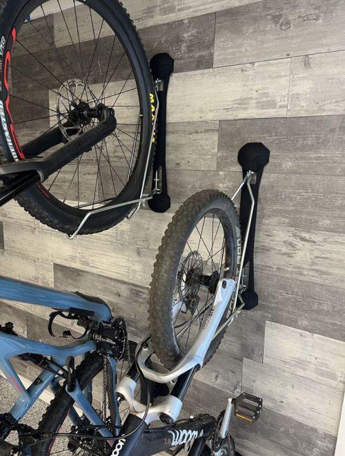 Wall Mounted Bike Rack Storage Solution for Home Garage or Bike Park