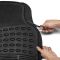 ATCM-3201 4 Piece Universal Heavy Duty Waterproof Black PVC Car Floor Mat