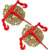 Chain Binder Kit 5/16in -3/8in Grade 70 and 5/16"×10ft Chains Includes Ratchet Load Binders