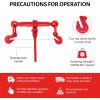 13000LBS Chain Binder 1/2 to 5/8 Inch Ratchet Load Binder