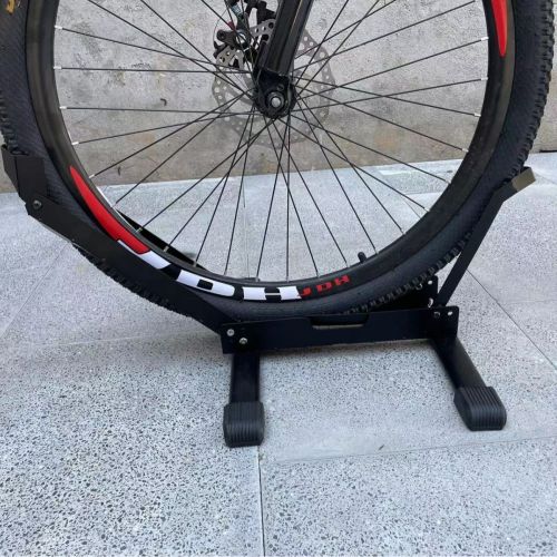 Durable Carbon Steel Foldable Bicycle Parking Rack Road Bike Display Rack Repair Stand Bicycle Parking Stand