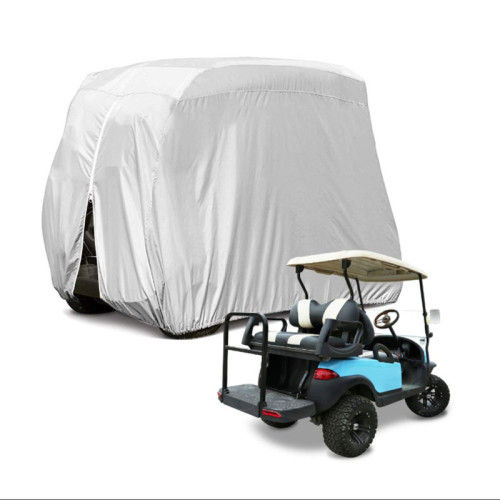 4 Passenger 400D Waterproof Sunproof Golf cart Cover roof 80" L, fits For Most Brand