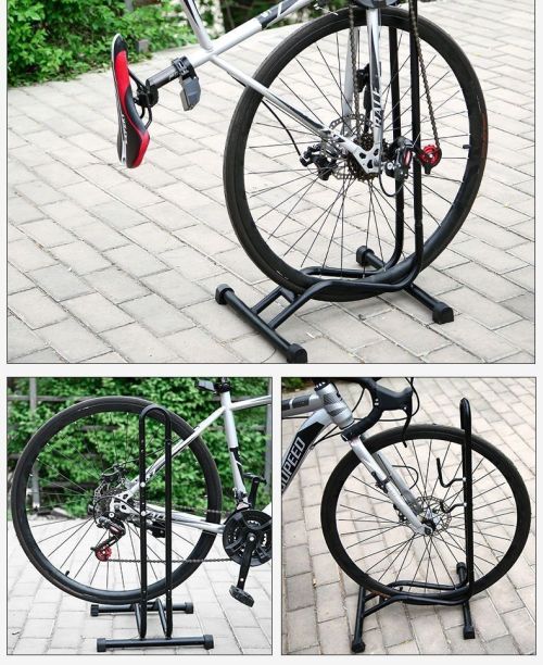 Universal Bike Rack Floor Parking Single Indoor Home Storage Garage Bicycle Rack Stands Floor Parking Rack