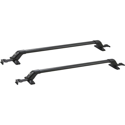 RR1285 Aluminum Lockable Car Top Crossbars for Bare Roof Bike Kayak Rooftop Cargo Carrier