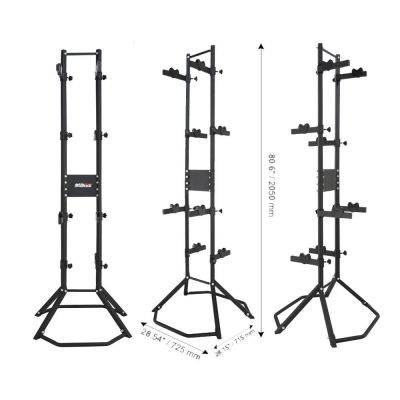 Bike Rack Garage Storage Gravity Floor Bike Stand Alloy Steel Durable Bicycle Stand Holds