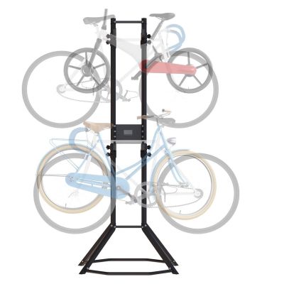 Bike Rack Garage Storage Gravity Floor Bike Stand Alloy Steel Durable Bicycle Stand Holds
