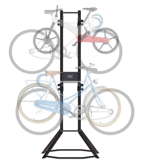 Bike Rack Garage Storage Gravity Floor Bike Stand Alloy Steel Durable Bicycle Stand Holds