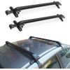 RR1285 Aluminum Lockable Car Top Crossbars for Bare Roof Bike Kayak Rooftop Cargo Carrier