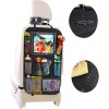 Seat Back Pocket Car Storage Pocket Durable Waterproof Stain Resistant Multifunctional  8 Pockets Car Storage Bag For Toys,IPad