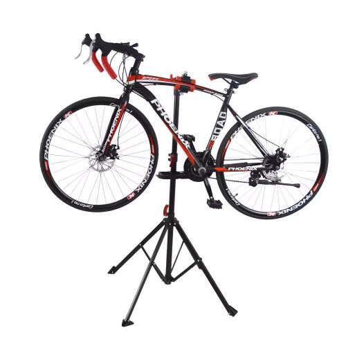 Aluminum Alloy 50KG Bike Repair Stand Working 360 Degree Adjustable Stand Quick Release Rack For Maintenance Working Stations