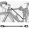 Bike Repair Stand Working Display Adjustable Stand Bicycle Repair Working Display Quick Release Rack