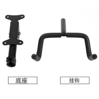 RR1648 Indoor Bike Rack Hooks Wall Foldable Mounted Bike Storage Rack Holder