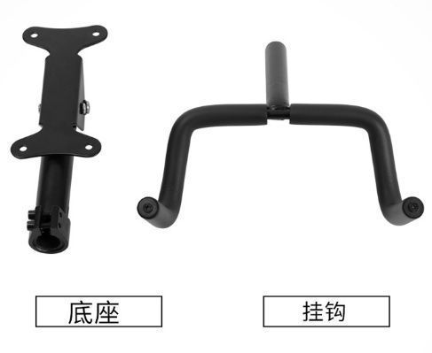 RR1648 Indoor Bike Rack Hooks Wall Foldable Mounted Bike Storage Rack Holder