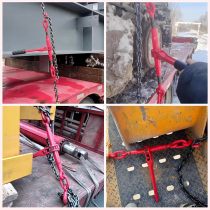 2pcs Ratchet Chain Binder, 1/4