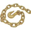 Chain Binder Kit (2 Sets) | 5/16" Grade 70 Extra Long 20 Foot Chain - and Load Binder Set | Heavy Duty Ratcheting Chain and Binder | Load Chain and Binders – 4,700lb Working Load Limit As Set