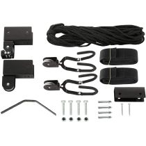 RR5854B Heavy Duty Hoist Bikes Ladders Garage Storage Canoe Lift Pulley System Capacity Ceiling Mount Hoists