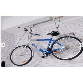 RR5653B Heavy Duty Hoist Bikes Ladders Garage Storage Canoe Lift Pulley System Capacity Ceiling Mount Hoists