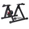 Bike Trainer Stand Indoor Riding Steel Bicycle Exercise Stand with Noise Reduction Wheel Magnetic Stationary Stand
