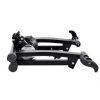 Bike Trainer Stand Indoor Riding Steel Bicycle Exercise Stand with Noise Reduction Wheel Magnetic Stationary Stand