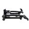 Bike Trainer Stand Indoor Riding Steel Bicycle Exercise Stand with Noise Reduction Wheel Magnetic Stationary Stand