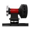 Bike Trainer Stand Indoor Riding Steel Bicycle Exercise Stand with Noise Reduction Wheel Magnetic Stationary Stand