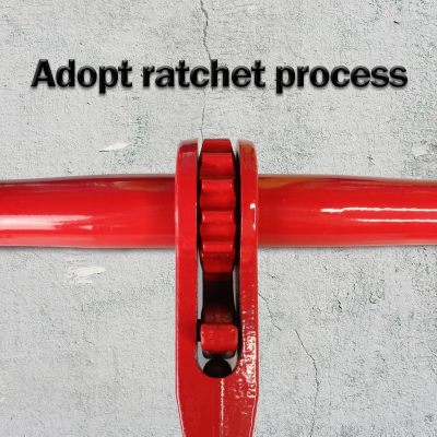 2 Pack Ratchet Load Binder with 2 Grab Hooks, for 1/2-5/8 Grade 70 Transport Chain, Load Binder with 36,000 Pound Working Load Limit