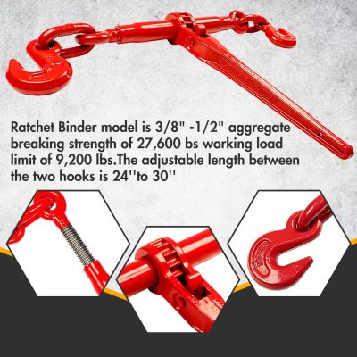 Ratchet Chain Binder 3/8